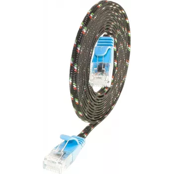 Câble patch Slim-Tough Cat.6 Wirewin SLIM UT6 3 BL, U/UTP, 3,0 m, bleu PKW-TOUGH-K6 3.0 BL