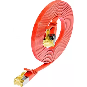Câble patch SLIM Cat6a U/FTP Wirewin, RJ-45, 5 m, rouge PKW-STP-SLIM-K6A 5.0 RT