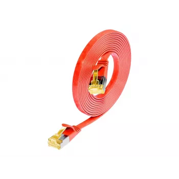Câble patch SLIM Cat6a U/FTP Wirewin, RJ-45, 5 m, rouge PKW-STP-SLIM-K6A 5.0 RT