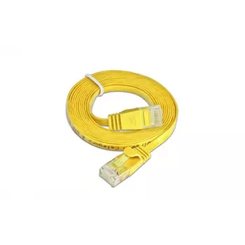 Câble patch Slim Cat.6 U/UTP Wirewin SLIM U6 10 GE, 10 m, jaune PKW-SLIM-KAT6 10.0 GE