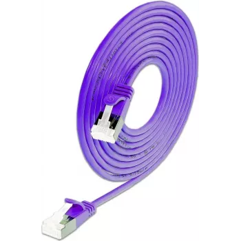 Câble patch slim Cat.6A 10 Gigabit U/FTP Wirewin, violet, 0,5 m PKW-LIGHT-STP-K6A 0.5 VT