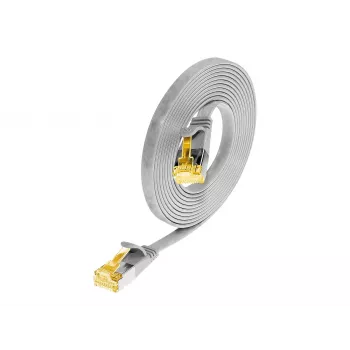 Câble patch Ethernet slim Cat6a U/FTP Wirewin, RJ-45, gris, 3 m PKW-STP-SLIM-K6A 3.0