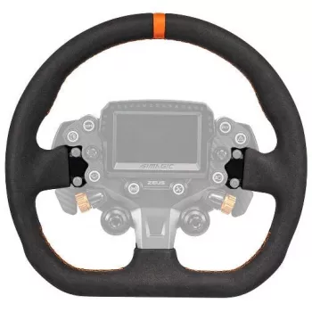 Volant Simagic ZS-320CD en Alcantara, 320 mm, forme D, PCD 6x70 mm, sans moyeu