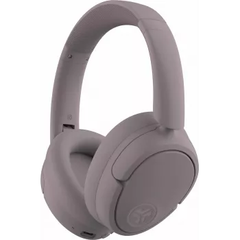 JLab JBuds LUX ANC casque sans fil circum-aural avec réduction active du bruit, 70 heures d'autonomie, Bluetooth 5.3, mauve