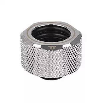 Raccord à compression Thermaltake Pacific C-PRO G1/4 pour tube PETG 16 mm de diamètre extérieur, chrome