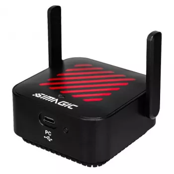 Simagic AirLink Wireless Hotspot - hub sans fil double bande à ultra-faible latence pour l'écosystème Simagic