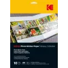 Papier autocollant photo brillant Kodak 120 g/m² A4, 10 feuilles (3510645)