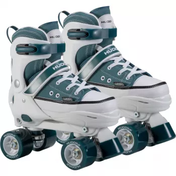 HUDORA Patins à roulettes taille 28-31, bleu/blanc, style sneaker