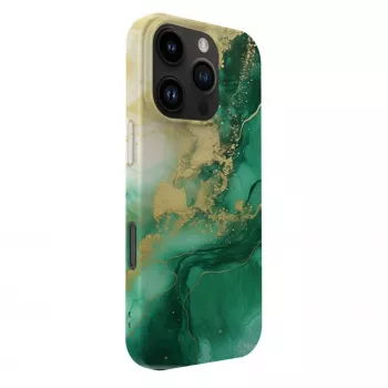 Coque fine avec MagSafe pour Apple iPhone 16 Pro Max Evelatus - impression personnalisée verte