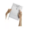 DURABLE DURACLIP A4 Classeur à pince transparent capacité 100 feuilles, pack de 50 291919