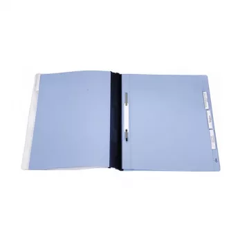 Dossier personnel avec rail suspendu DURABLE A4 bleu 255406