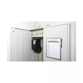 Cadre d'information autocollant DURABLE DURAFRAME NOTE A4, noir 499323