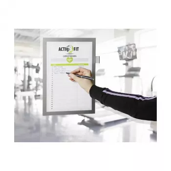 Cadre d'information autocollant DURABLE DURAFRAME NOTE A4, noir 499323