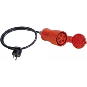 Câble adaptateur BENNING 16 A prise CEE vers fiche Schuko pour contrôle VDE 0701/0702 (044122)