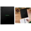 Carnet de collège Rhodia Greenbook A5+ petits carreaux noir 119924C