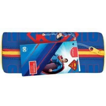 Trousse rouleau en néoprène Maped Superman, fermeture à glissière, lavable à 30 °C, multicolore 934833