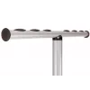 Porte-manteaux MAUL Wavy-2 avec porte-parapluies, argent/noir 9405390