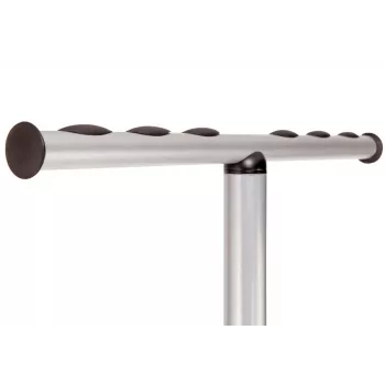 Porte-manteaux MAUL Wavy-2 avec porte-parapluies, argent/noir 9405390