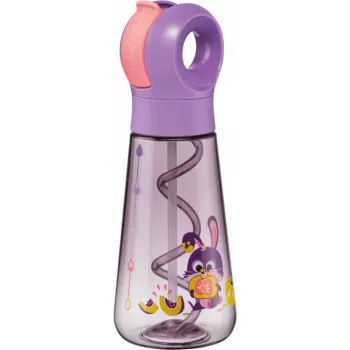 Gourde Maped PICNIK lapin 0,5 L violette avec paille 873102