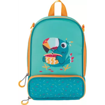 Sac à dos enfant Maped PICNIK TUKAN, sac à dos de maternelle vert, polyester, grand compartiment principal - 1 pièce (879003)