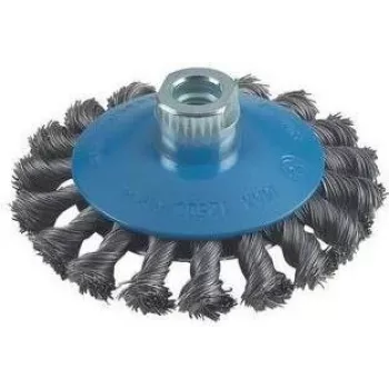 Bosch brosse conique, fil noué, 100 mm, 0,5 mm, 12500 tr/min, M14 2608622011