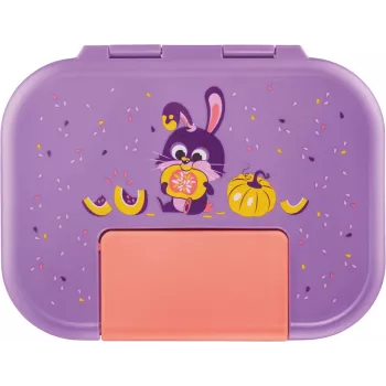 Boîte à lunch Maped PICNIK lapin, acier inoxydable, 0,9 L, couvercle en plastique avec joint en silicone - 1 pièce (874002)