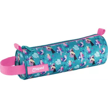Trousse roulante Maped Tropical, polyester, fermeture éclair, passant de transport, multicolore 932904