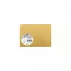 Carte C6 Pollen de Clairefontaine, or, 210 g/m², pH neutre, sans acide, 110 x 155 mm, 1 pièce (111390C)