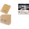 Balance de cuisine électronique fine en bambou Little Balance LB 8543 avec écran LCD, capacité 5 kg, précision 1 g