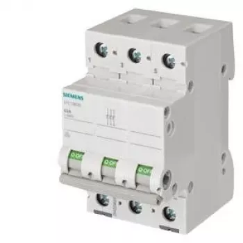 Interrupteur-sectionneur SIEMENS 5TL13910 100 A 3 pôles 400 V AC rail DIN
