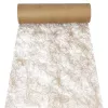 PAPSTAR Sizoflor chemin de table/ruban décoratif, or, 75 % polyester, 25 % polyamide, imperméable, 1 pièce (37063)