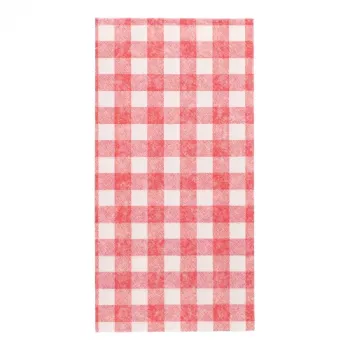PAPSTAR Royal Collection serviettes bistro à carreaux Vichy, tissue, pliage 1/8, 4 plis, 400 x 400 mm, serviette individuelle 37380