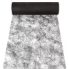 PAPSTAR ruban décoratif de table Sizoflor, 25 m x 30 cm, résistant à l'eau, 75 % polyester / 25 % polyamide, noir (37060)
