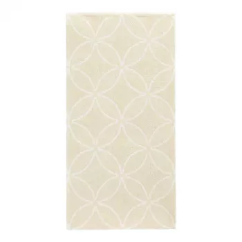 PAPSTAR serviettes bistro ROYAL Collection Circle Flowers, tissue, pliage 1/8, 4 plis, 400 x 400 mm, 50 pièces 37376
