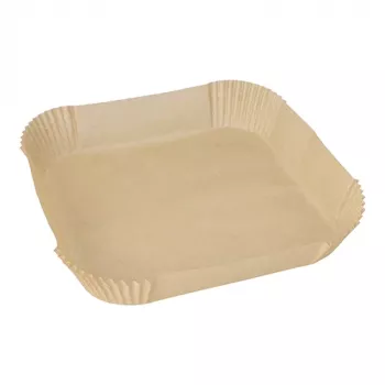 PAPSTAR 100 papier cuisson pour friteuse à air chaud 23 x 23 cm (89966)
