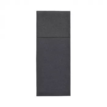 Pochette à couverts PAPSTAR Royal Collection, noire, tissue premium, 40 x 40 cm, 1 pièce 37336