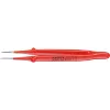 Pince de précision KNIPEX 92 27 62 VDE, pointe fine pointue, 150 mm, isolée 1000V
