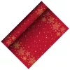 Chemin de table PAPSTAR Christmas Shine rouge en Airlaid, 400 mm x 3 m, sur rouleau, 1 pièce 88657