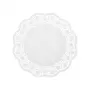 Napperon rond à gâteau PAPSTAR, 360 mm de diamètre, papier dentelle blanc gaufré, 40 g/m², 1 pièce (12265)