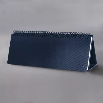 Calendrier de bureau SIGEL Conceptum 2026 horizontal bleu C2682