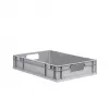 Bac Euro allit ProfiPlus EuroEco O612 gris 600x400x120 mm, 24 L, PP, poignées ouvertes, empilable 456809