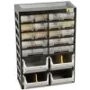 Magasin de petites pièces Allit VarioPlus Basic 34, 20 tiroirs, plastique, gris, 305 x 170 x 435 mm 458160