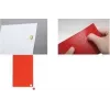 Symbole magnétique cercle MAUL, 10 mm, rouge, découpé, 100 pièces (6531125)