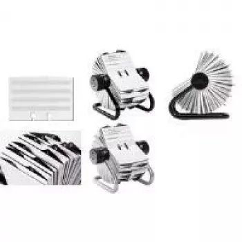 Fichier rotatif DURABLE TELINDEX, 500 fiches, index A-Z, noir 248201