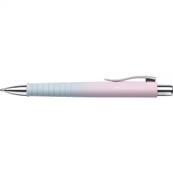 Stylo bille Faber-Castell Poly Ball Urban, Blushing Sky, encre bleue, 0,6 mm XB, zone de préhension antidérapante 241131