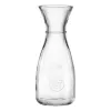Carafes à eau Ritzenhoff & Breker Bordeaux 1 L, verre sodocalcique, lavables au lave-vaisselle, ligne de remplissage - lot de 6 818963