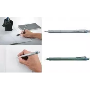 Porte-mine Tombow MONO graph fine 0,5 mm, argent, tube guide 4 mm SH-MGF04