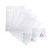 Films de rechange DURABLE CRYSTAL SIGN, 148 x 148 mm, transparents, 10 feuilles (483219)
