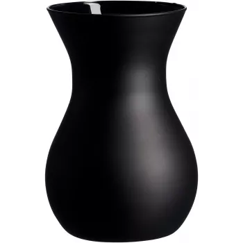 Vase à fleurs conique Ritzenhoff & Breker ANNALENA en verre noir mat, 180 mm 816693