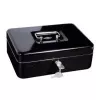 WEDO 145 221H caisse à monnaie en acier avec serrure à cylindre, noir thermolaqué